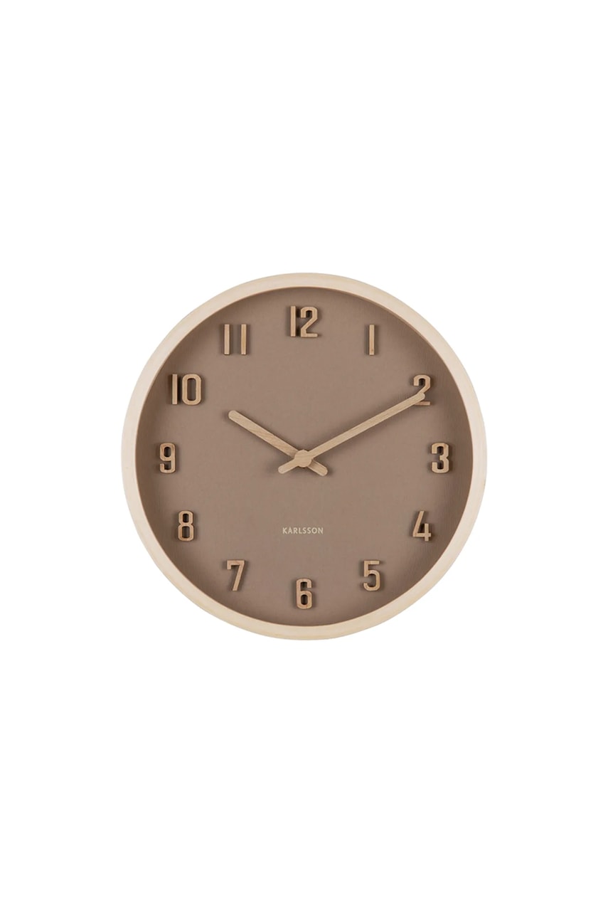 Karlsson ρολόι τοίχου ξύλινο KA6116BR