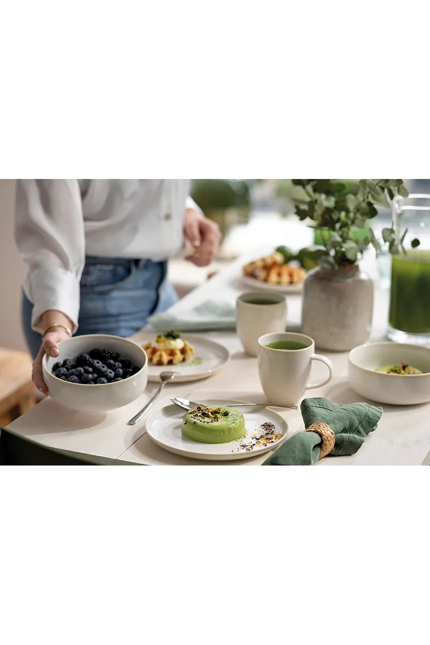 Σετ πρωινού για 2 άτομα Villeroy & Boch Crafted Cotton 6-pack χρώμα: μπεζ φωτογραφία