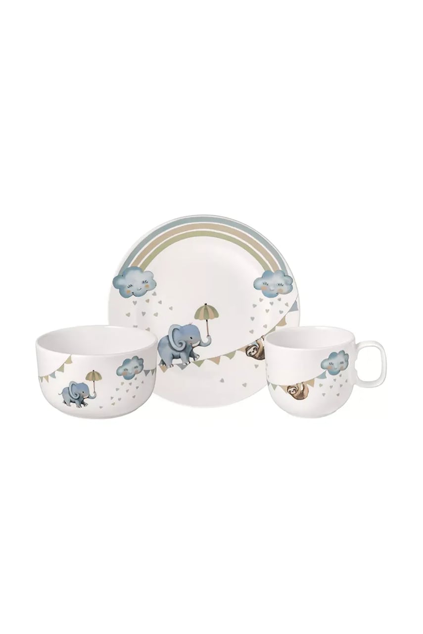 Villeroy & Boch set de mic dejun pentru copii Walk like an Elephant 3-pack Villeroy & Boch set de mic dejun pentru copii Walk like an Elephant 3-pack