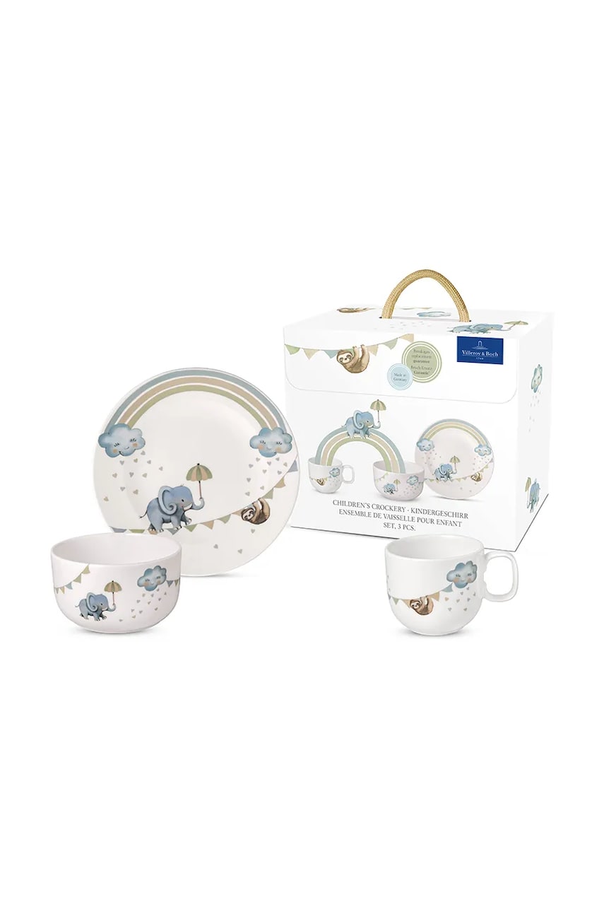 Детский набор для завтрака Villeroy & Boch Walk like an Elephant 3 шт Детский набор для завтрака Villeroy & Boch Walk like an Elephant 3 шт