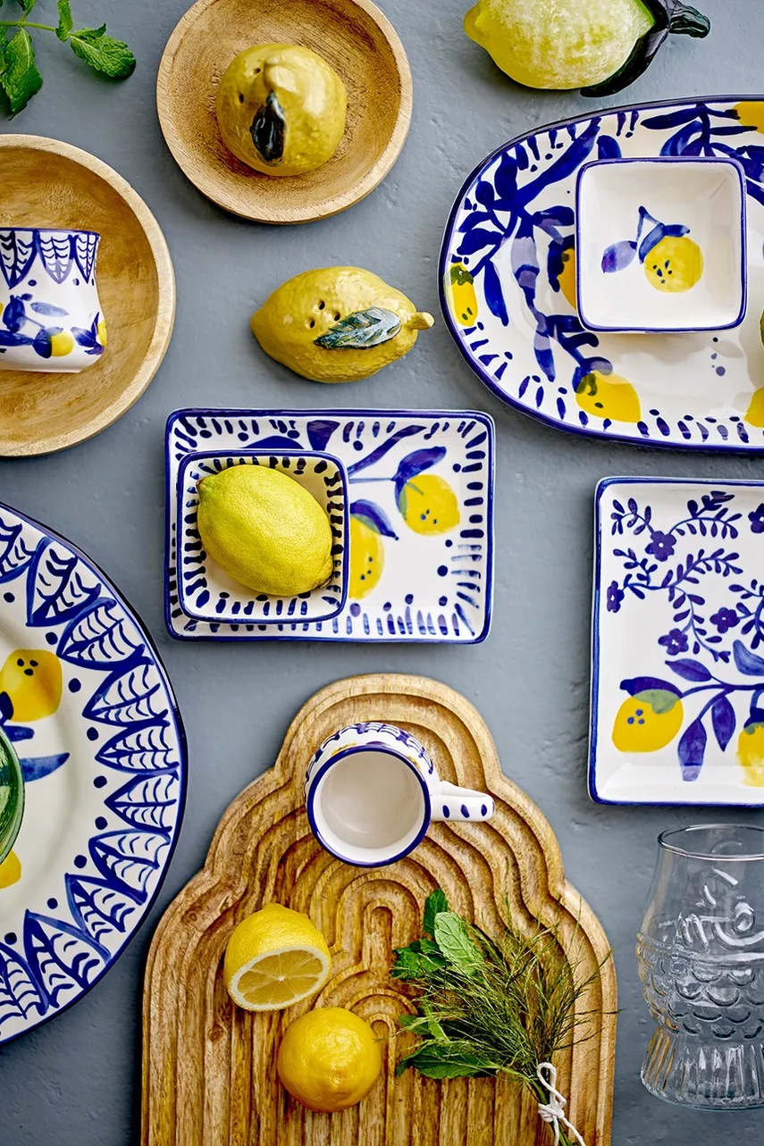 Σετ πιάτων Bloomingville Maxima 2-pack χρώμα: πολύχρωμο φωτογραφία