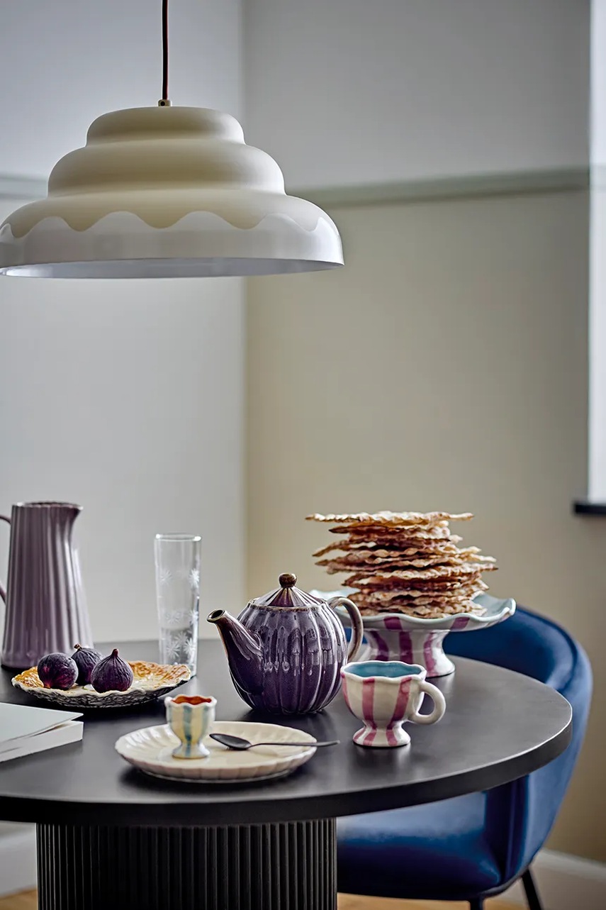 Πιάτο Bloomingville Latina χρώμα: μπεζ φωτογραφία