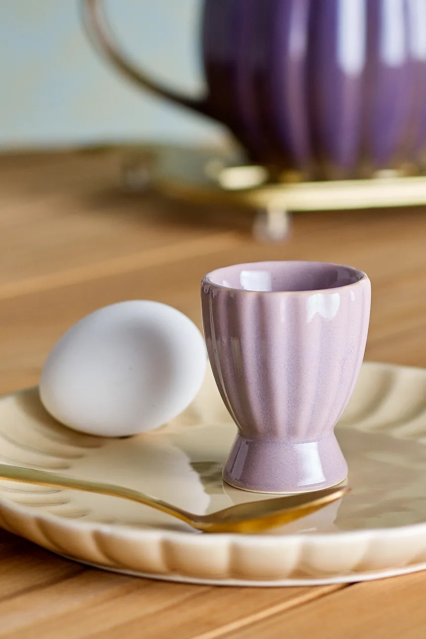 Ποτήρι αυγού Bloomingville Latina χρώμα: ροζ φωτογραφία