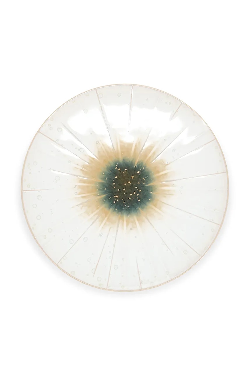 S|P Collection farfurie de desert Eclipse culoarea alb