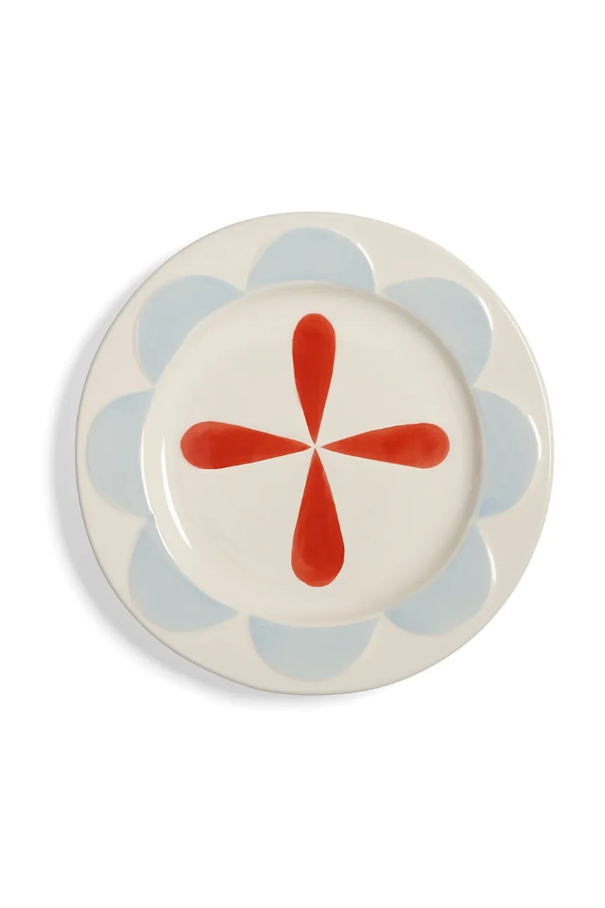 Σετ πιάτων &k amsterdam folk small 4-pack χρώμα: πολύχρωμο φωτογραφία