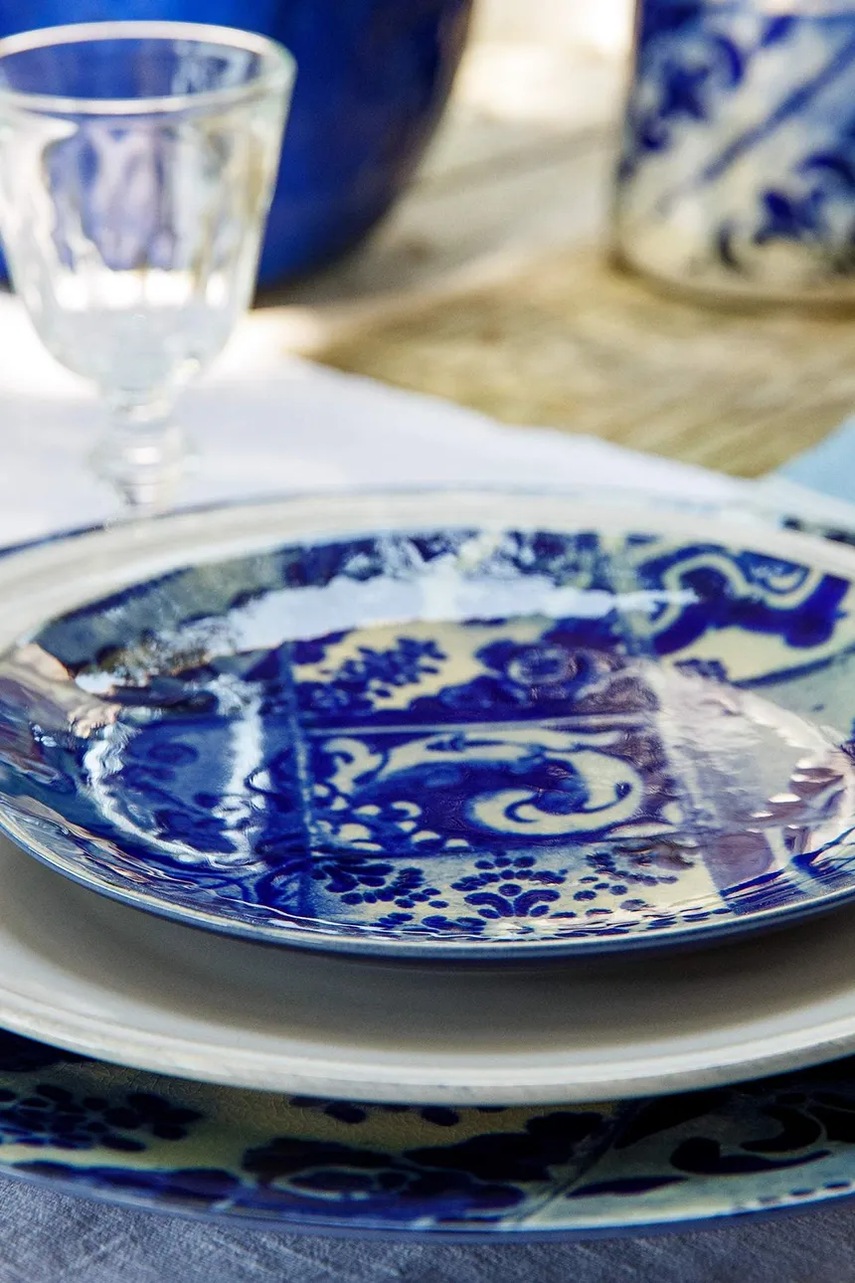 Σετ πιάτων γλυκού Costa Nova Lisboa 4-pack χρώμα: πολύχρωμο, 0 φωτογραφία