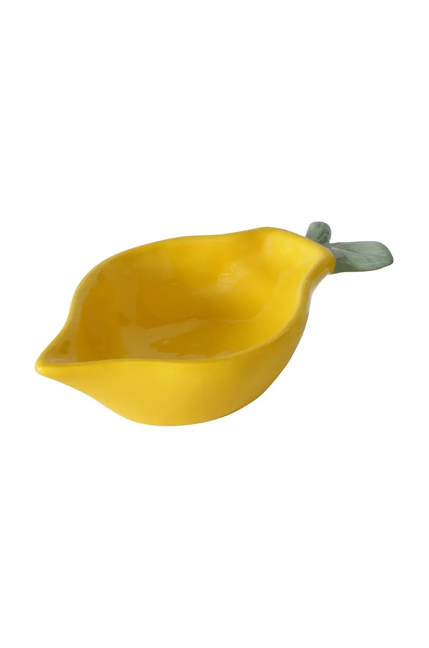 Boltze tál Zitronella sárga akciós termékkép 1