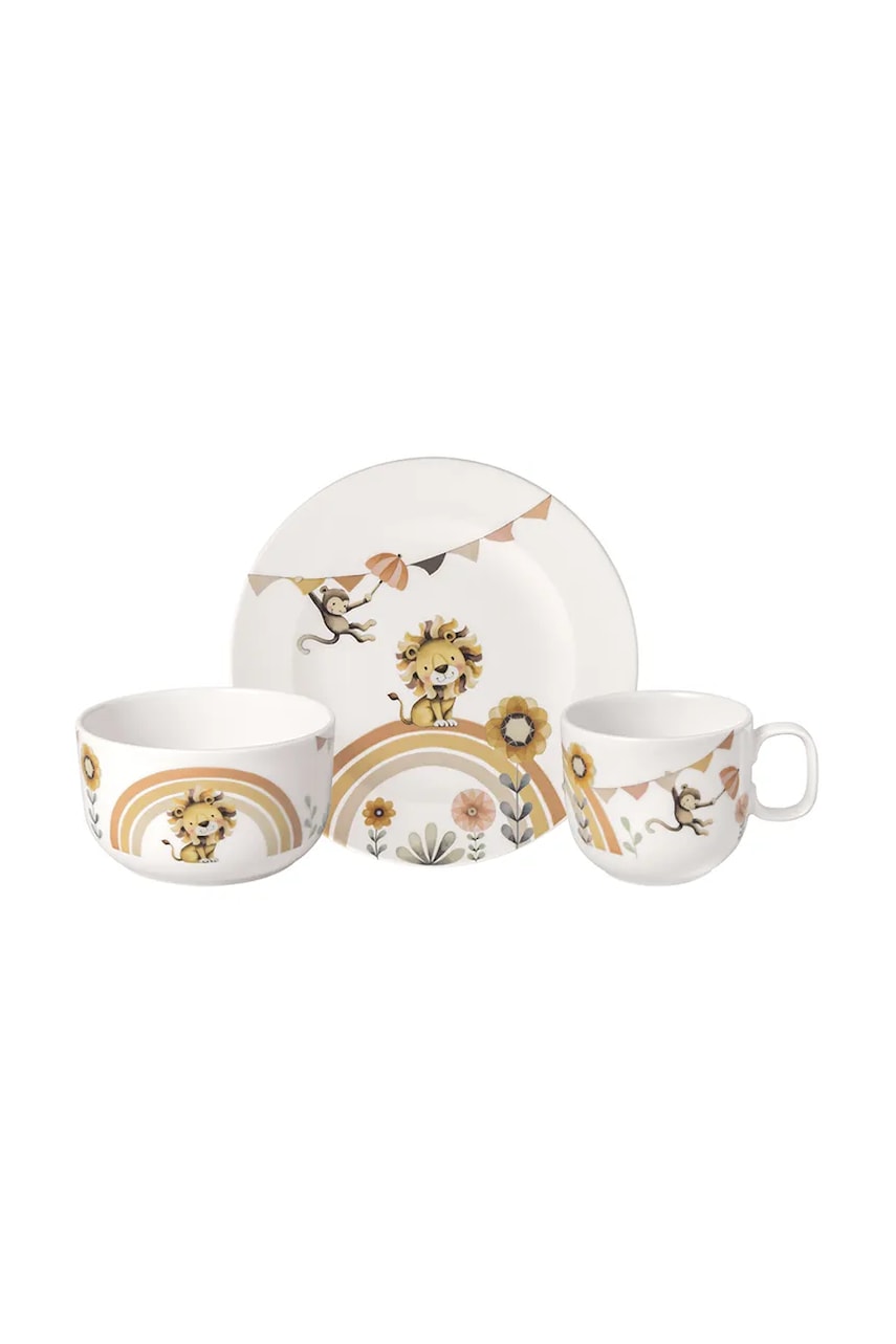 Villeroy & Boch set de mic dejun pentru copii Roar like a Lion 3-pack Villeroy & Boch set de mic dejun pentru copii Roar like a Lion 3-pack