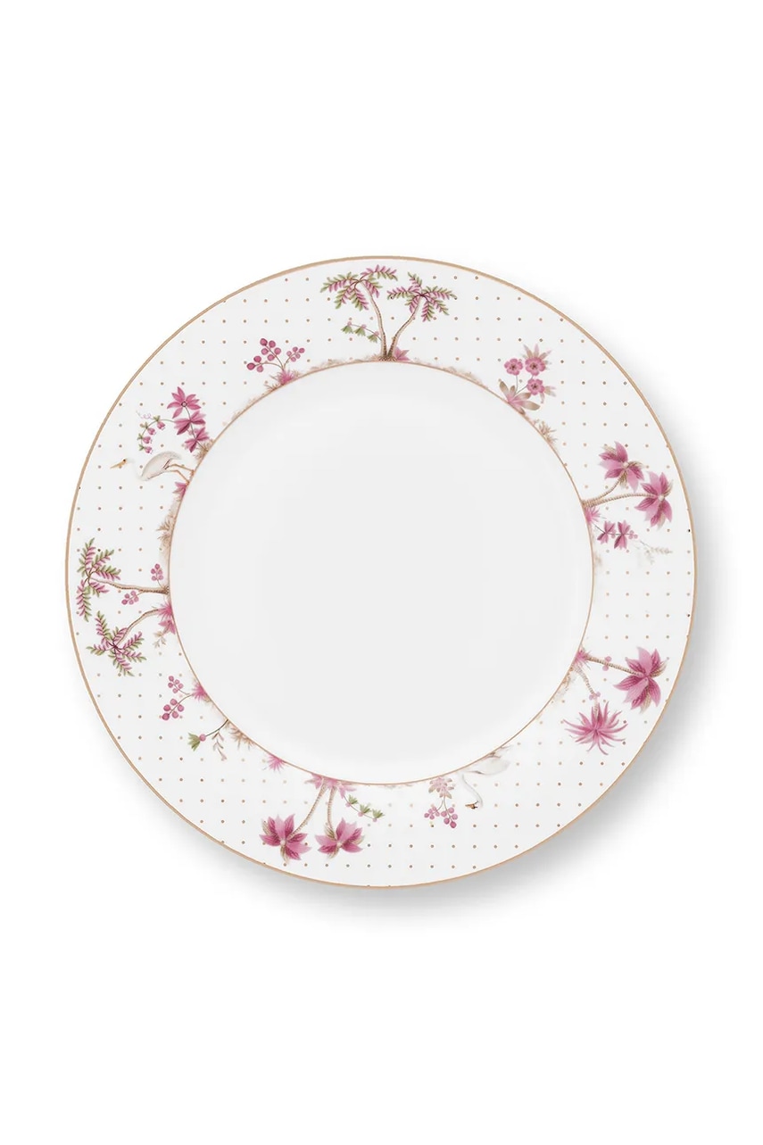 Pip Studio farfurie 26,5 cm 6-pack culoarea alb Pip Studio farfurie 26,5 cm 6-pack culoarea alb