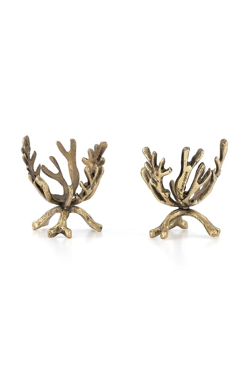 Doing Goods pahar de ou Marie Coral 2-pack culoarea galben