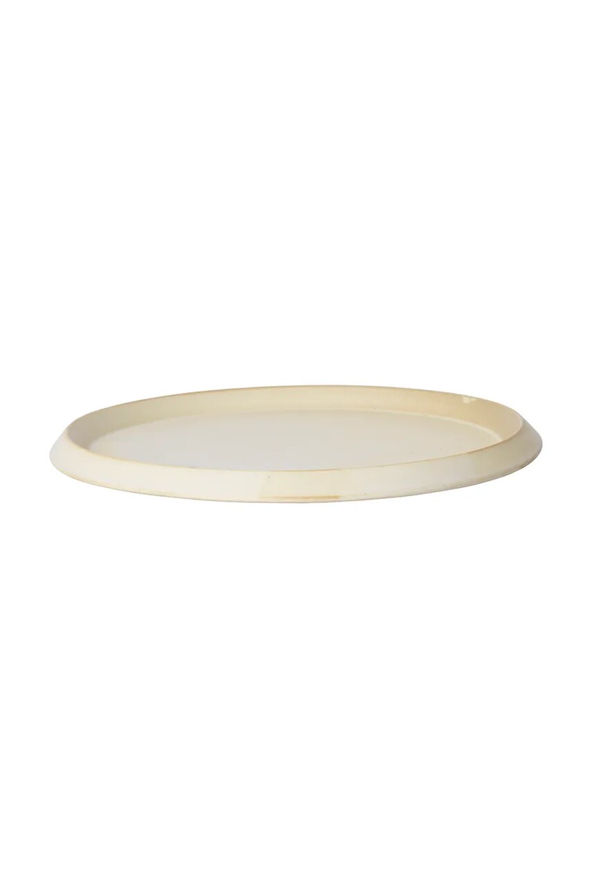 ferm LIVING farfurie Erena culoarea bej