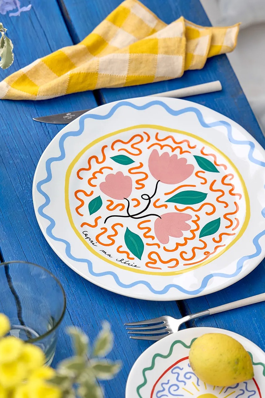 Σετ πιάτων Costa Nova Summer Bliss 27 cm 6-pack φωτογραφία