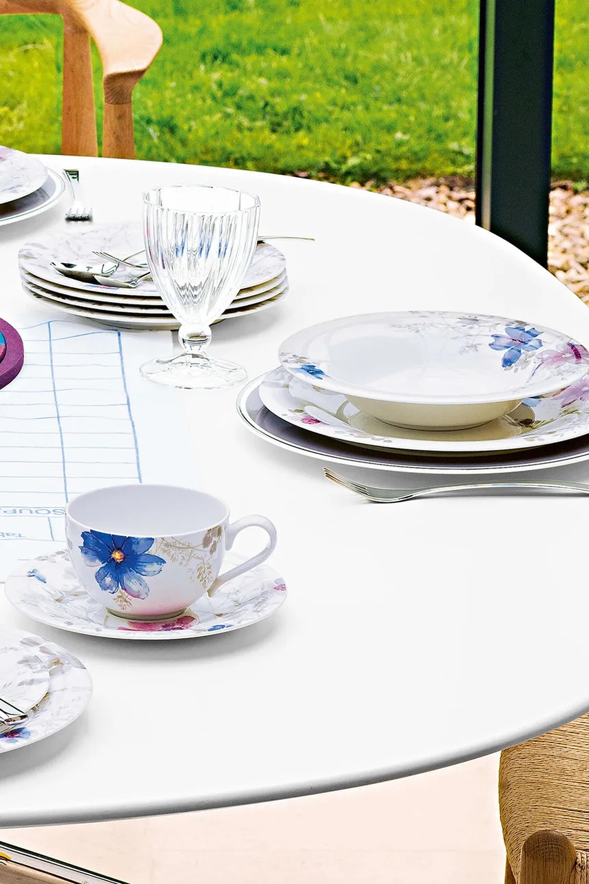 Villeroy & Boch mélytányér Mariefleur Gris Basic 23 cm termék 2. képe