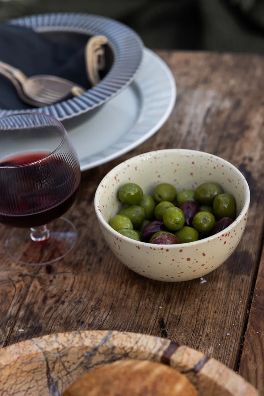 Σετ μπολ Sagaform Ditte 12 cm 2-pack χρώμα: μπεζ φωτογραφία