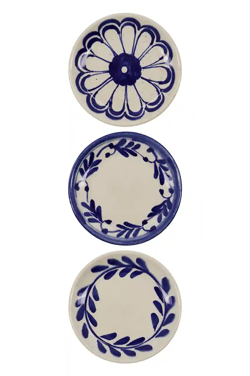 House Doctor farfurie de salată HDDiva 13 cm 3-pack culoarea bleumarin