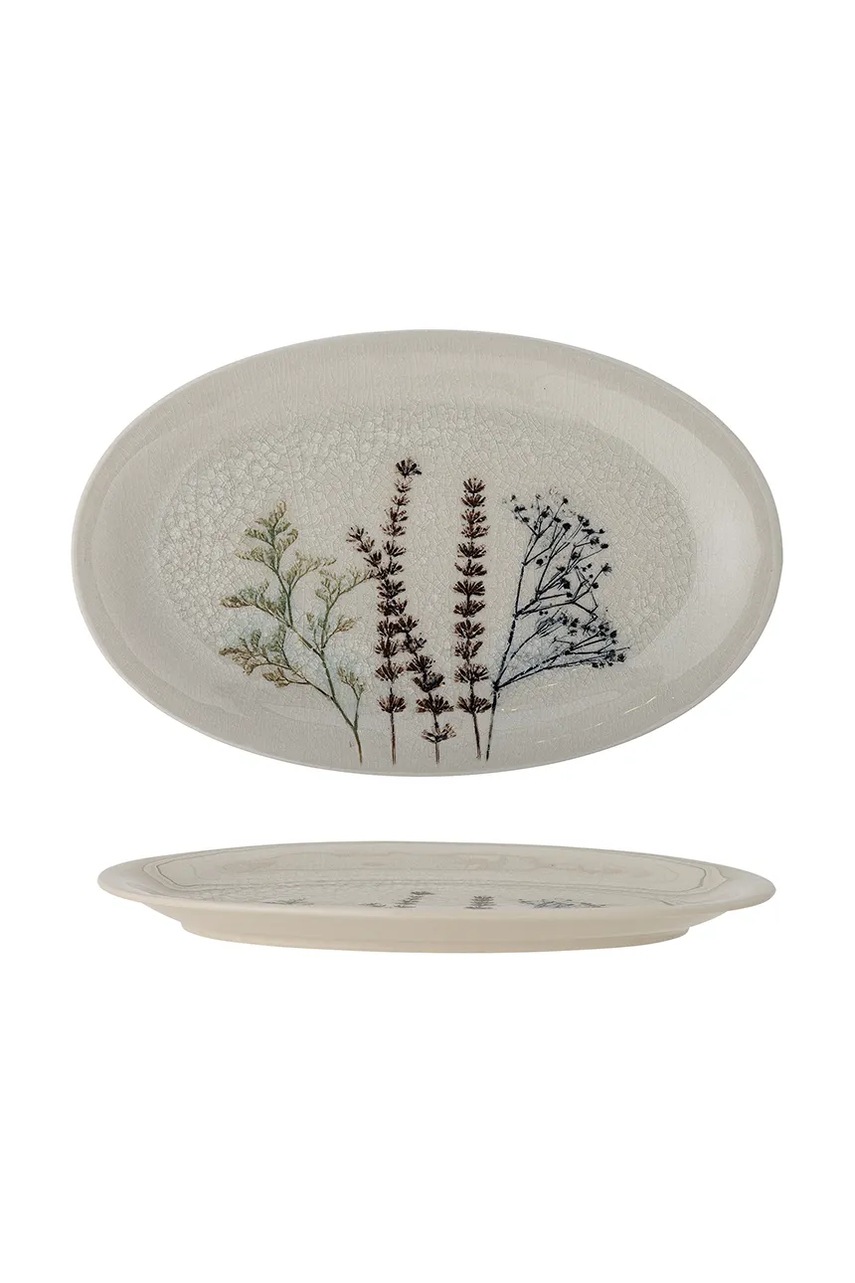 Πιάτο σερβιρίσματος Bloomingville Bea 28,5 x 2 x 18 cm χρώμα: πολύχρωμο φωτογραφία