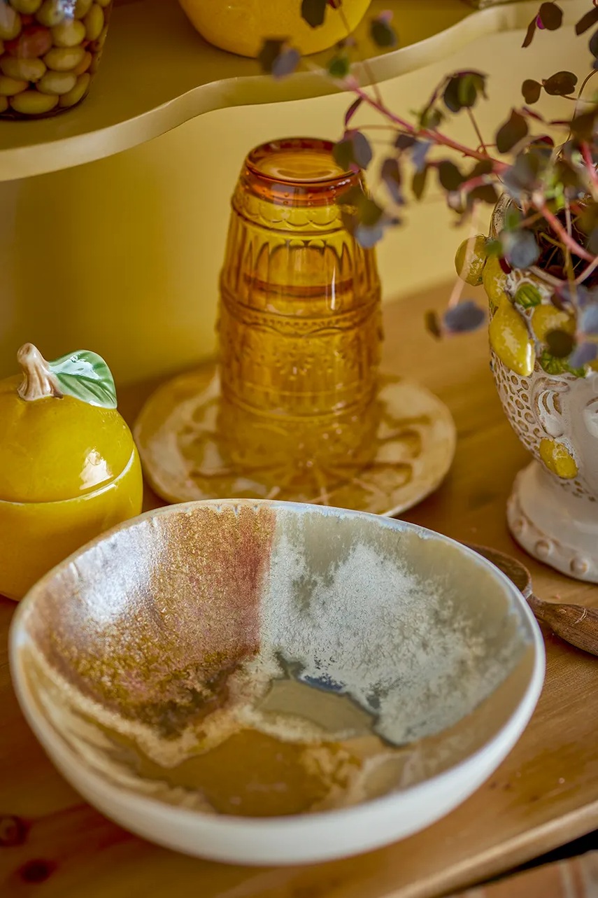 Σετ μπολ Bloomingville Lacey 21 x 6 cm 4-pack χρώμα: κίτρινο φωτογραφία