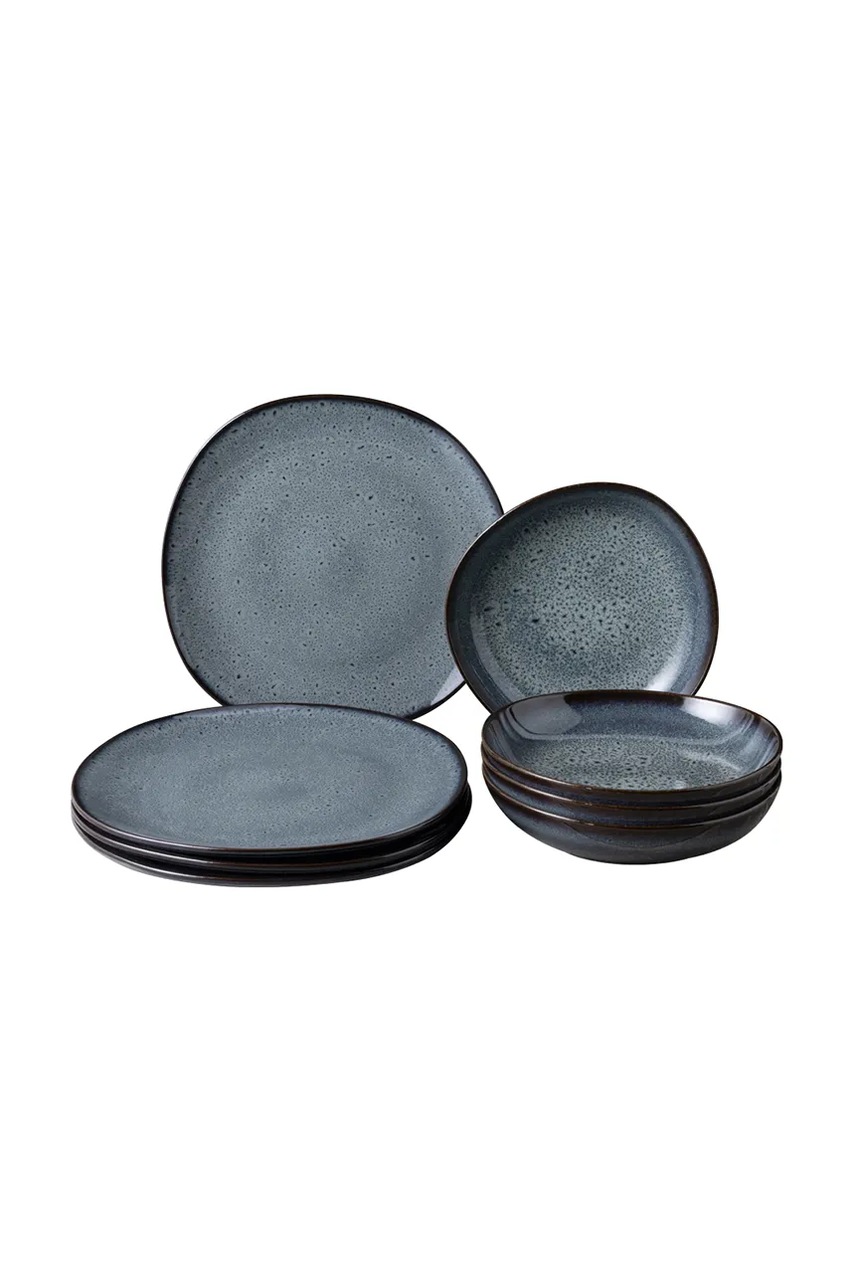 Villeroy & Boch set de cină pentru 4 persoane Lave Gris 8-pack