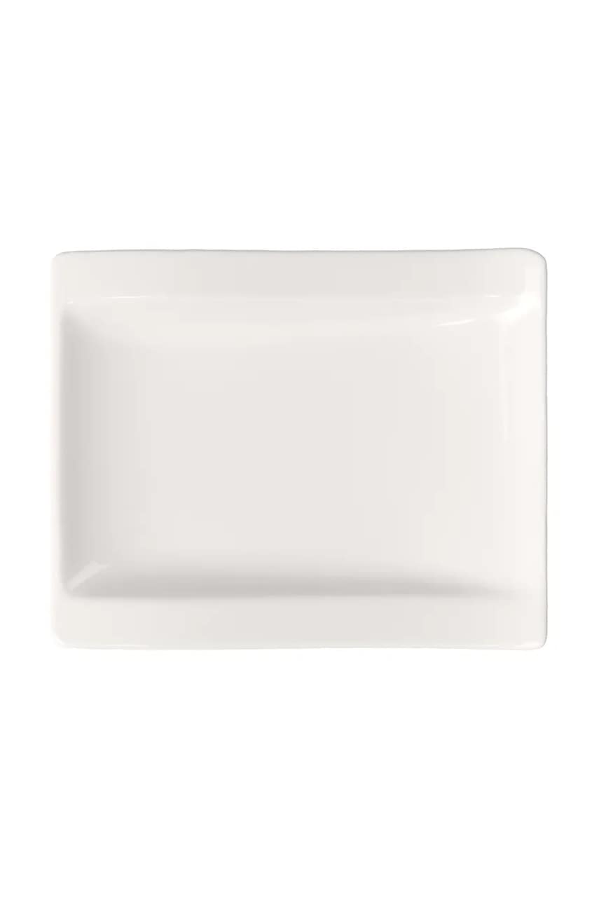 Levně Salátový talíř Villeroy & Boch NewWave 18,3 x 14,8 cm bílá barva