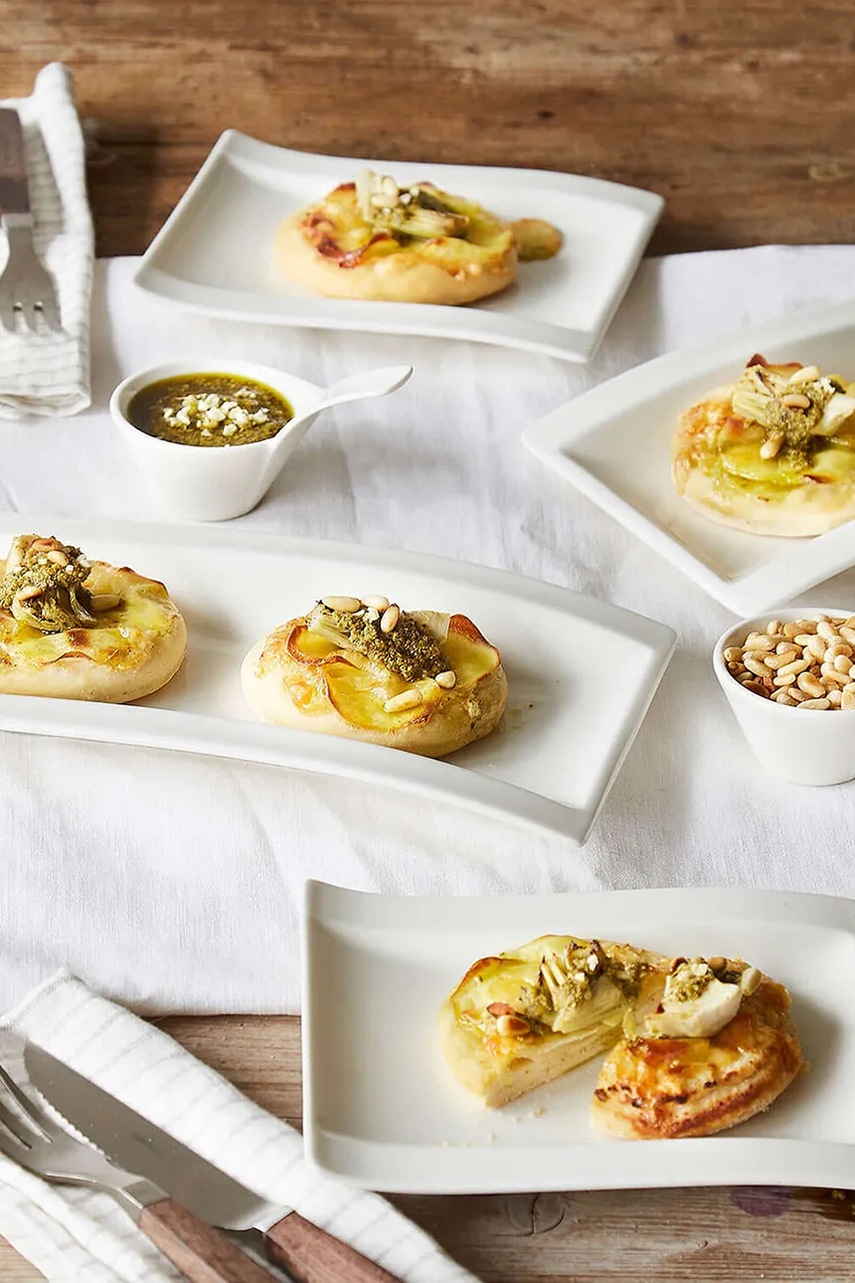 Πιάτο σαλάτας Villeroy & Boch NewWave 18,3 x 14,8 cm χρώμα: άσπρο φωτογραφία