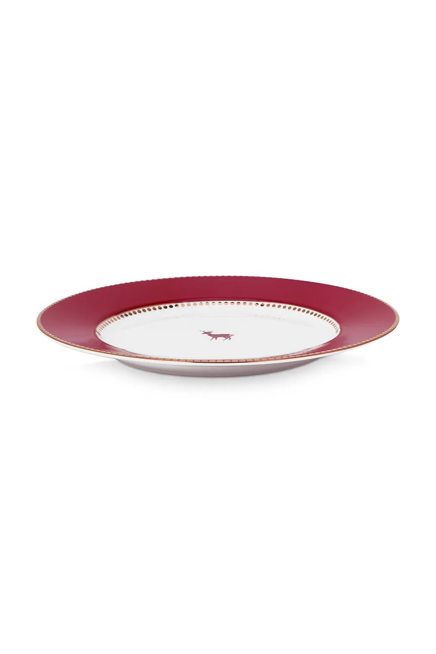 Десертная тарелка Pip Studio Love Birds 21 cm цвет красный