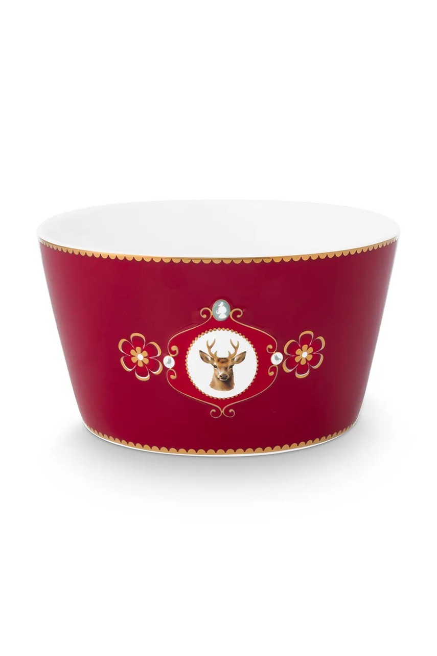 Чаша Pip Studio Love Birds Medallion 15 cm цвет красный