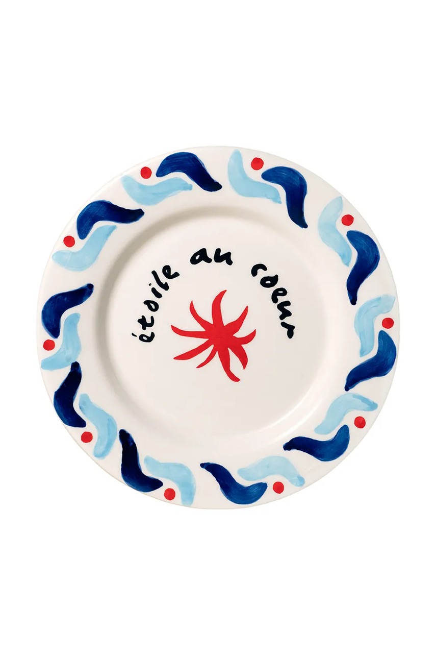Σετ πιάτων Octaevo Cala Secreta 22 cm 4-pack χρώμα: πολύχρωμο φωτογραφία