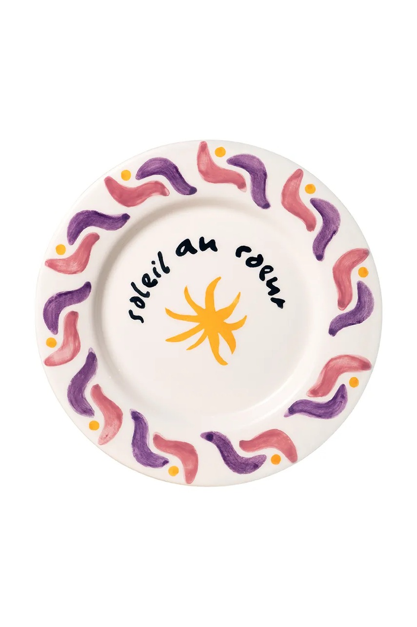 Σετ πιάτων Octaevo Cala Secreta 22 cm 4-pack χρώμα: πολύχρωμο φωτογραφία