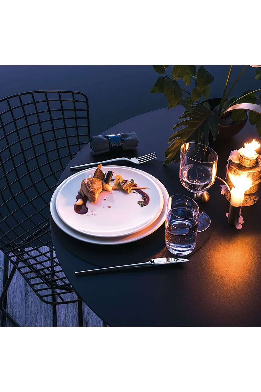 Πιάτο σερβιρίσματος Villeroy & Boch New Moon 32 cm χρώμα: άσπρο φωτογραφία