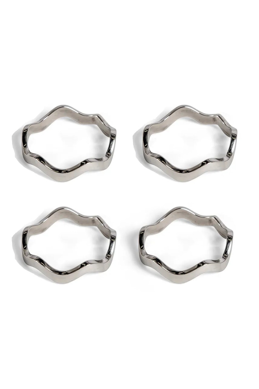 Δαχτυλίδια χαρτοπετσέτας Sagaform Anna 5 x 5 cm 4-pack