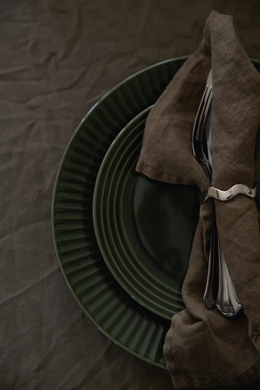 Δαχτυλίδια χαρτοπετσέτας Sagaform Anna 5 x 5 cm 4-pack φωτογραφία