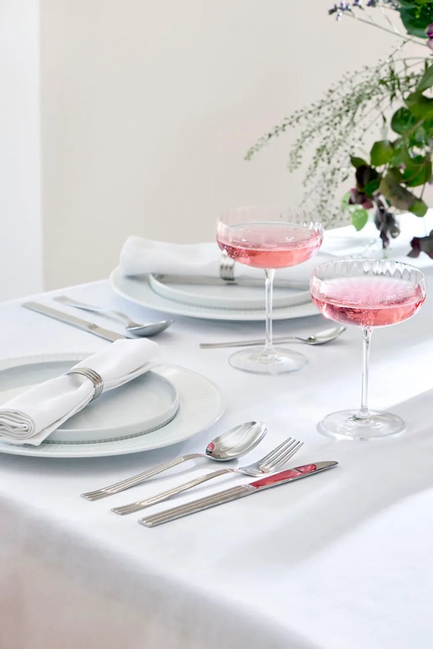 Δαχτυλίδια χαρτοπετσέτας Gense Thebe 4,3 x 3,2 cm 4-pack χρώμα: γκρι φωτογραφία