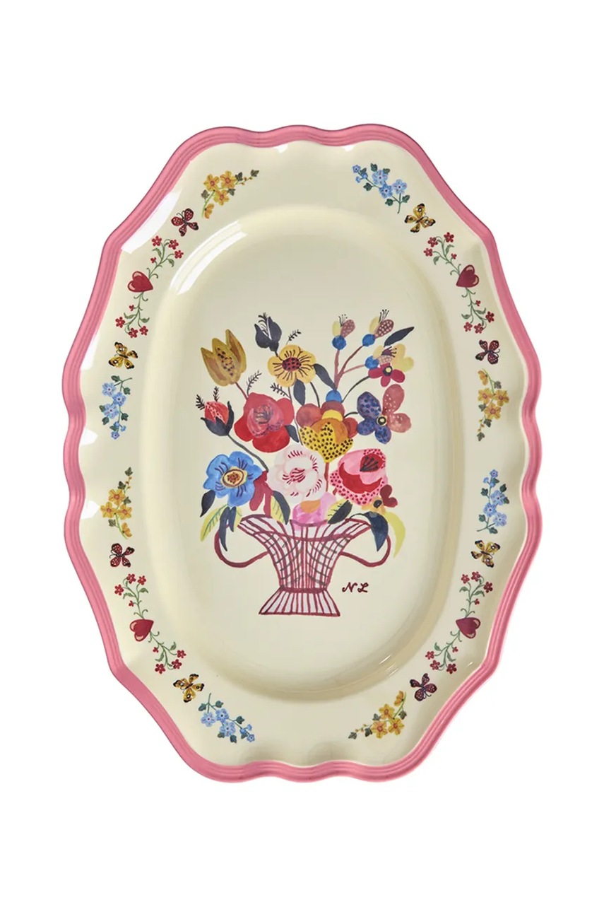 Rice farfurie de servire 3,5 x 27 x 36,5 cm