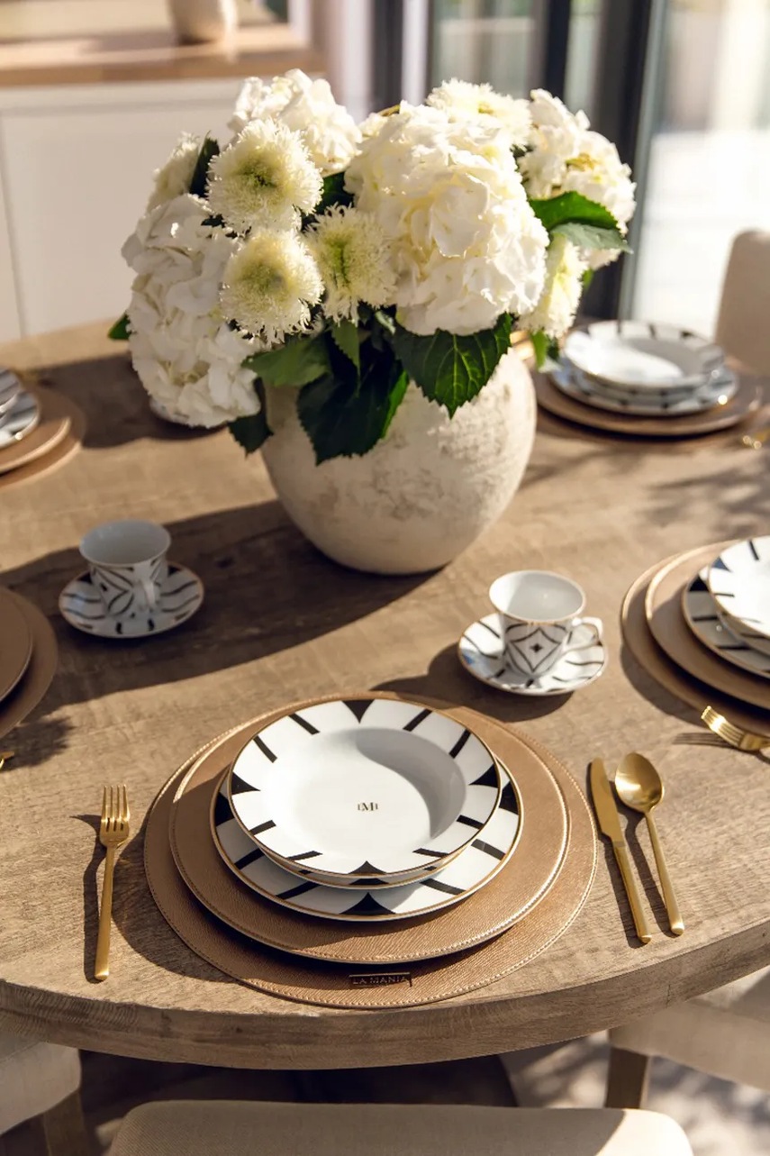 Σετ πιάτα για 1 άτομο La Mania Bauhaus 3 szt. φωτογραφία