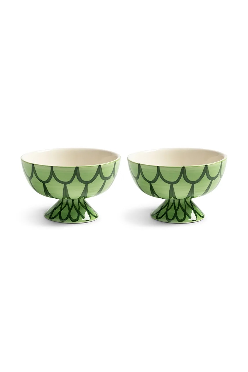 Σετ μπολ &k amsterdam sirene green 250 ml 2-pack