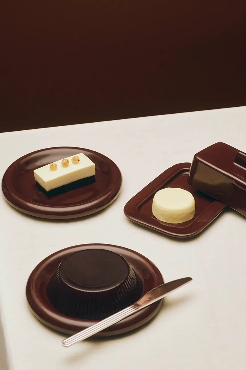 HAY βουτυροδοχείο με κάλυμμα από τερακότα 7,5 x 12,3 x 17,5 cm φωτογραφία