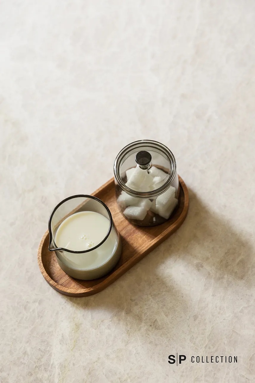 S|P Collection σετ ζαχαριέρα και γαλατιέρα από χρωματισμένο γυαλί 220 ml φωτογραφία