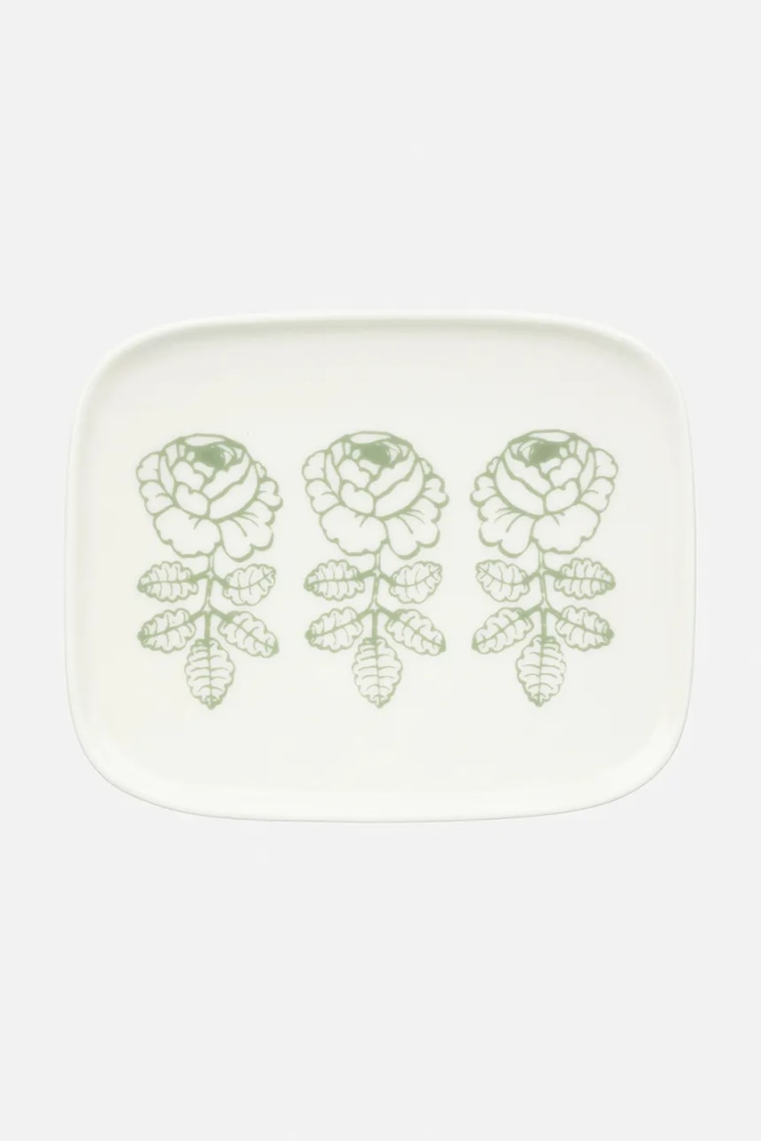 E-shop Marimekko talíř pro servírování z kameniny 12 x 15 cm