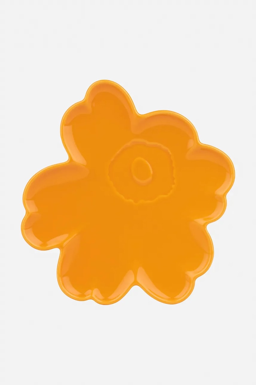 Marimekko Πιάτο για επιδόρπια με κεραμικό 20 cm 075036.220 πορτοκαλί ONE SIZE