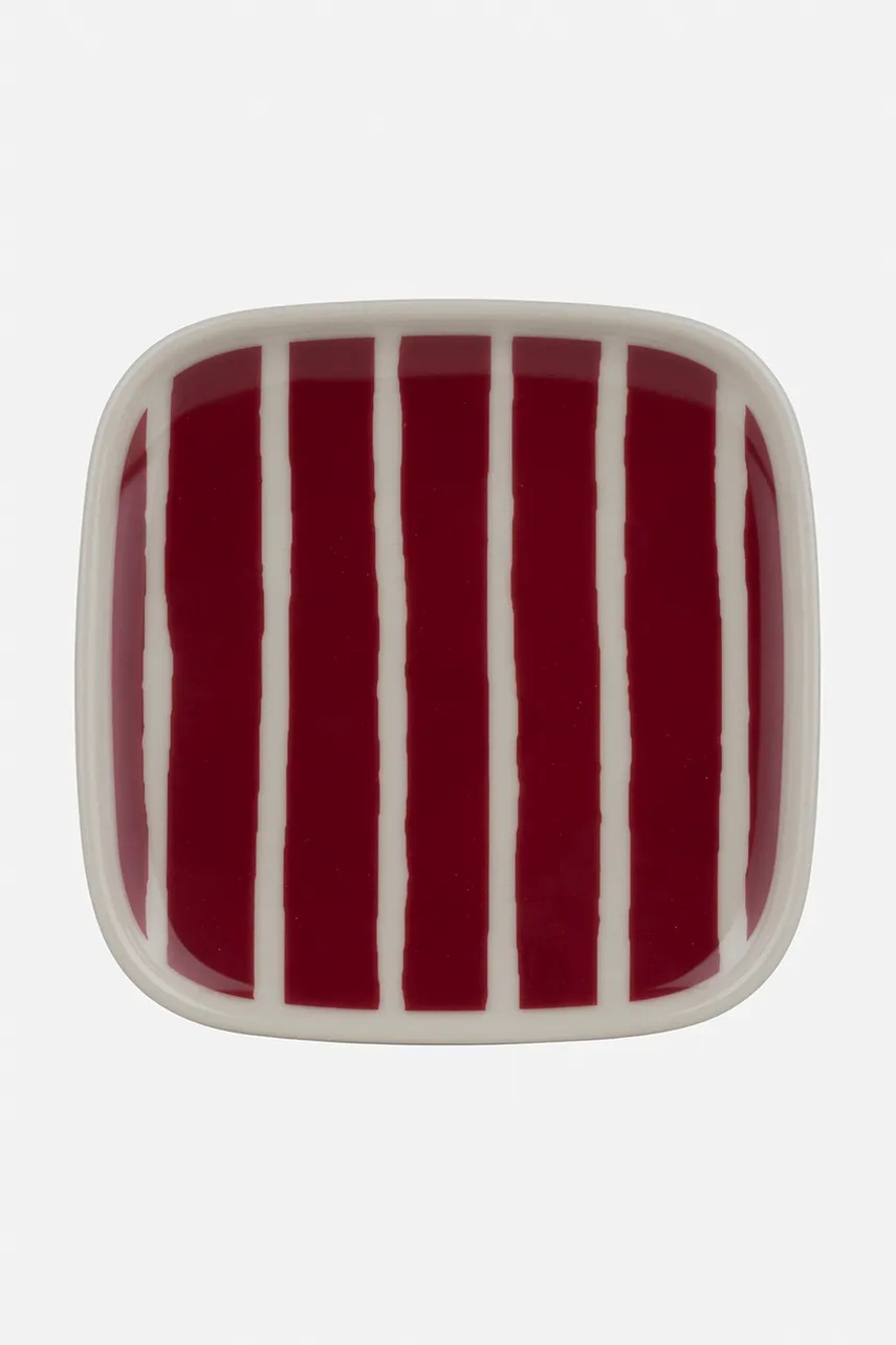 Levně Marimekko talíř z kameniny 10 x 10 cm