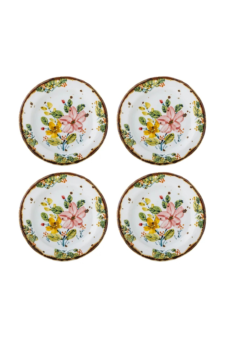 Bloomingville  set de farfurioare din gresie 15 x 1,5 cm