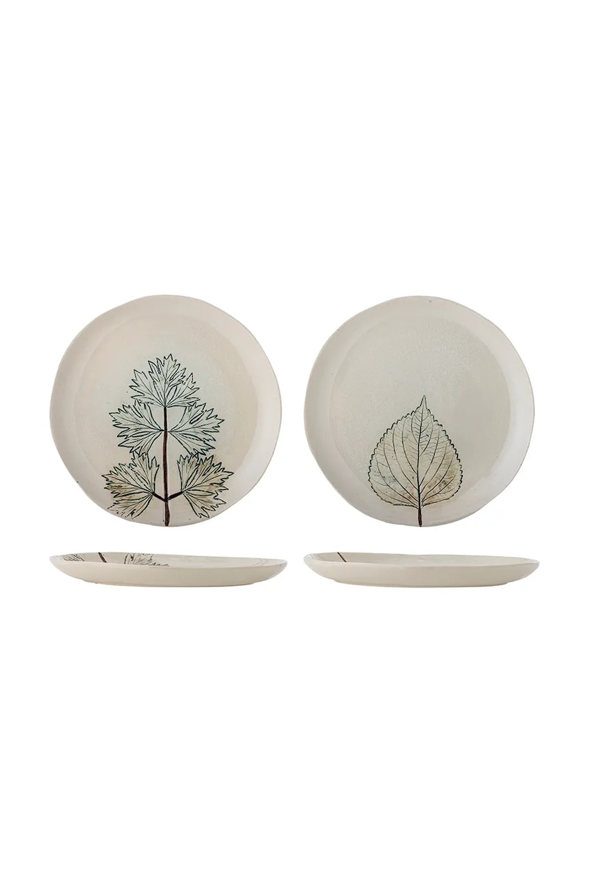Bloomingville set de farfurii pentru cină din gresie 27 x 1,5 cm