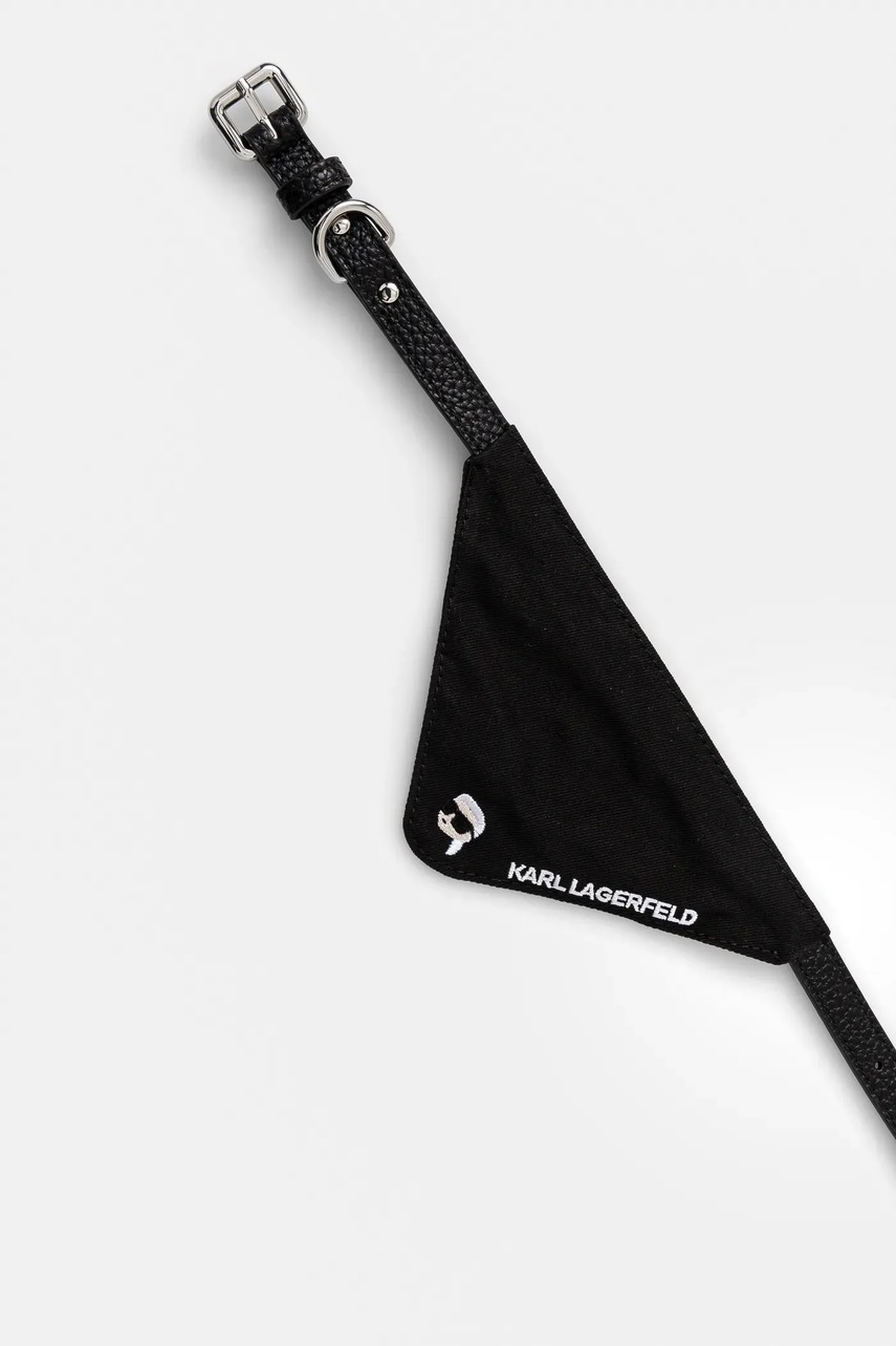Κολάρο για σκύλους Karl Lagerfeld χρώμα: μαύρο, A1M42037 φωτογραφία