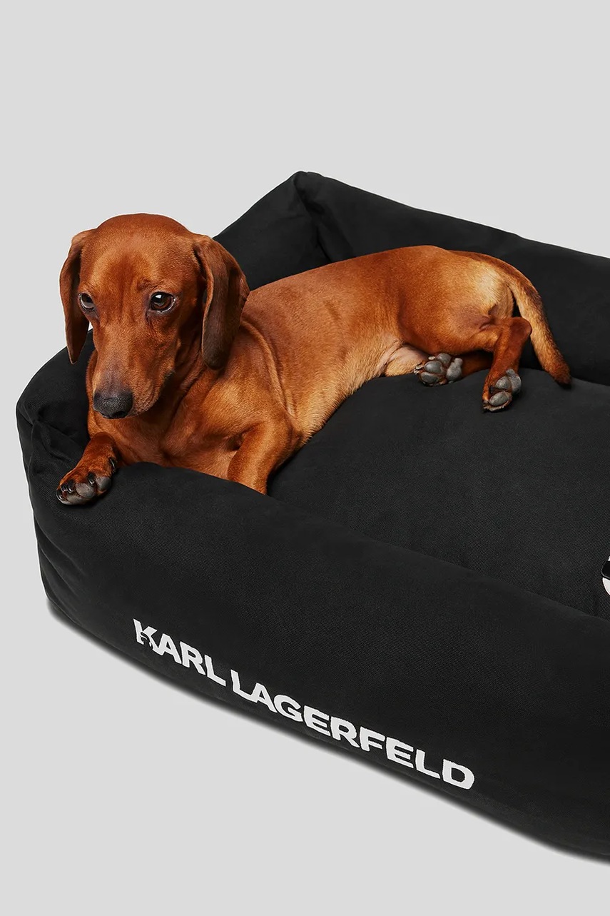 Κρεβάτι για κατοικίδια Karl Lagerfeld Ikon χρώμα: μαύρο, A1W42043 φωτογραφία