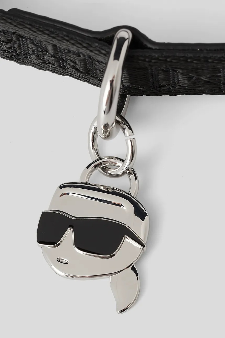 Κολάρο για σκύλους Karl Lagerfeld Ikon χρώμα: μαύρο, A1W42045 φωτογραφία