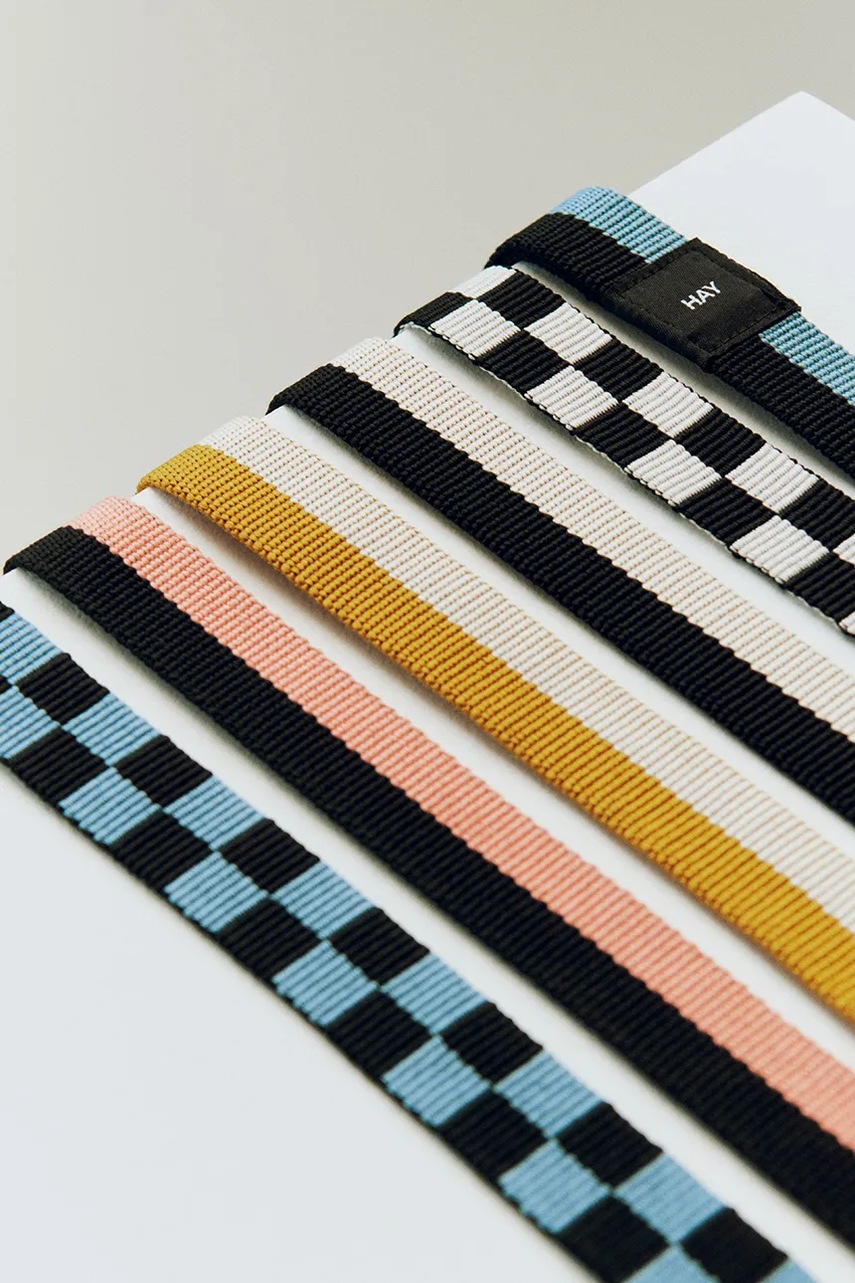 Λουρί σκύλου HAY 2,5 x 160 cm χρώμα: μαύρο φωτογραφία