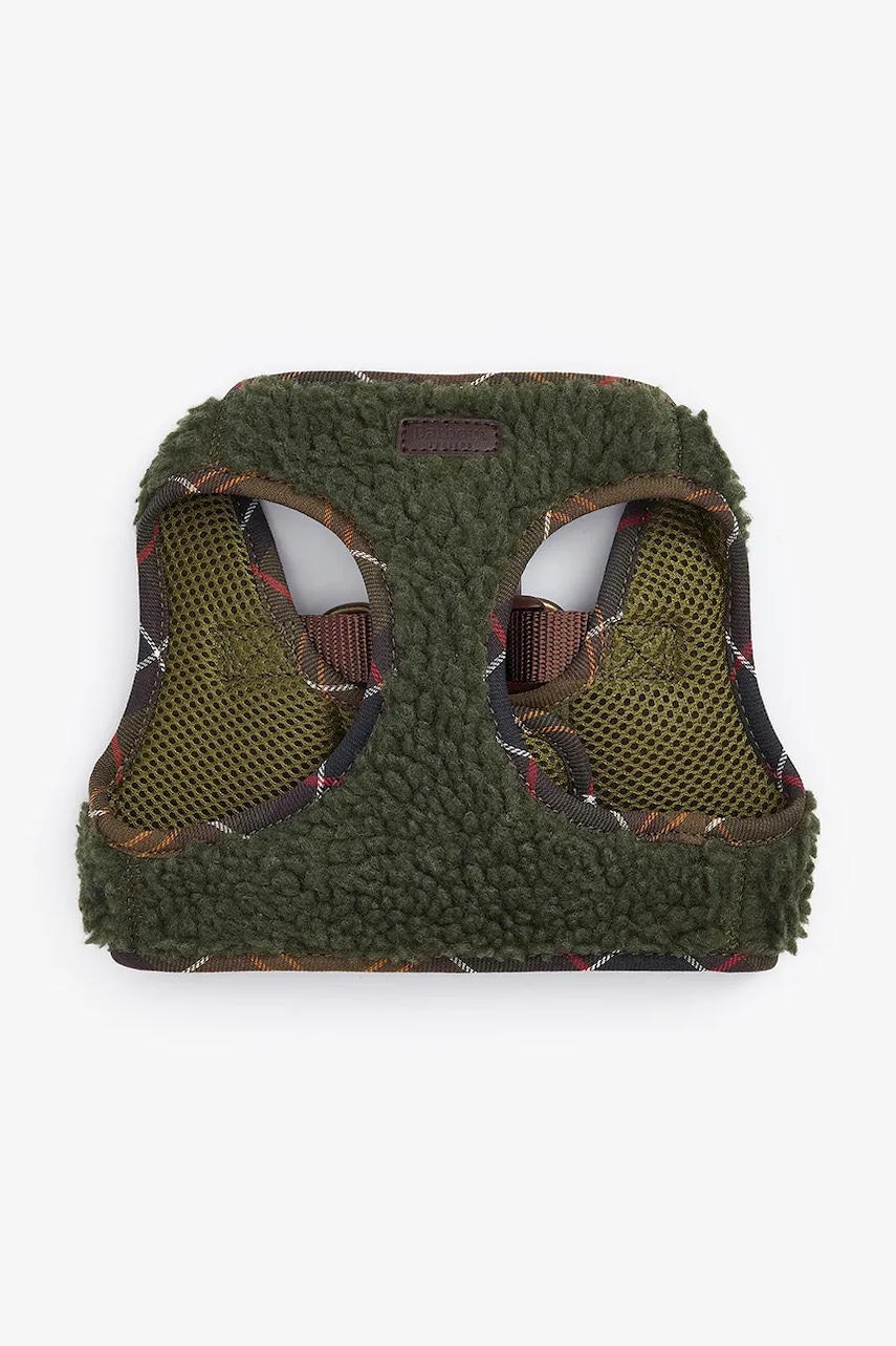 Barbour ham pentru câini Fleece Harness S/M culoarea verde