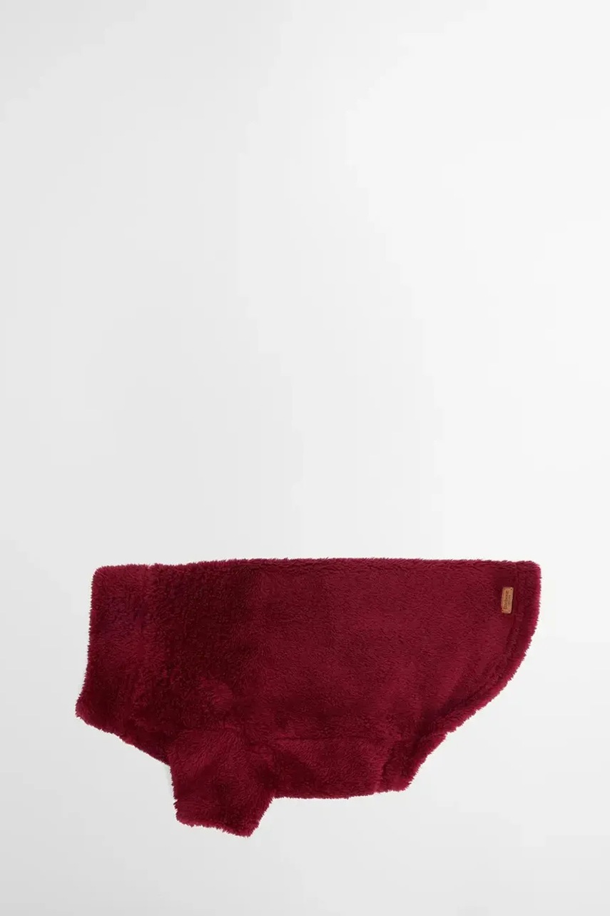 Свитер для собаки Barbour Brindle Fleece Dog Jumper цвет красный
