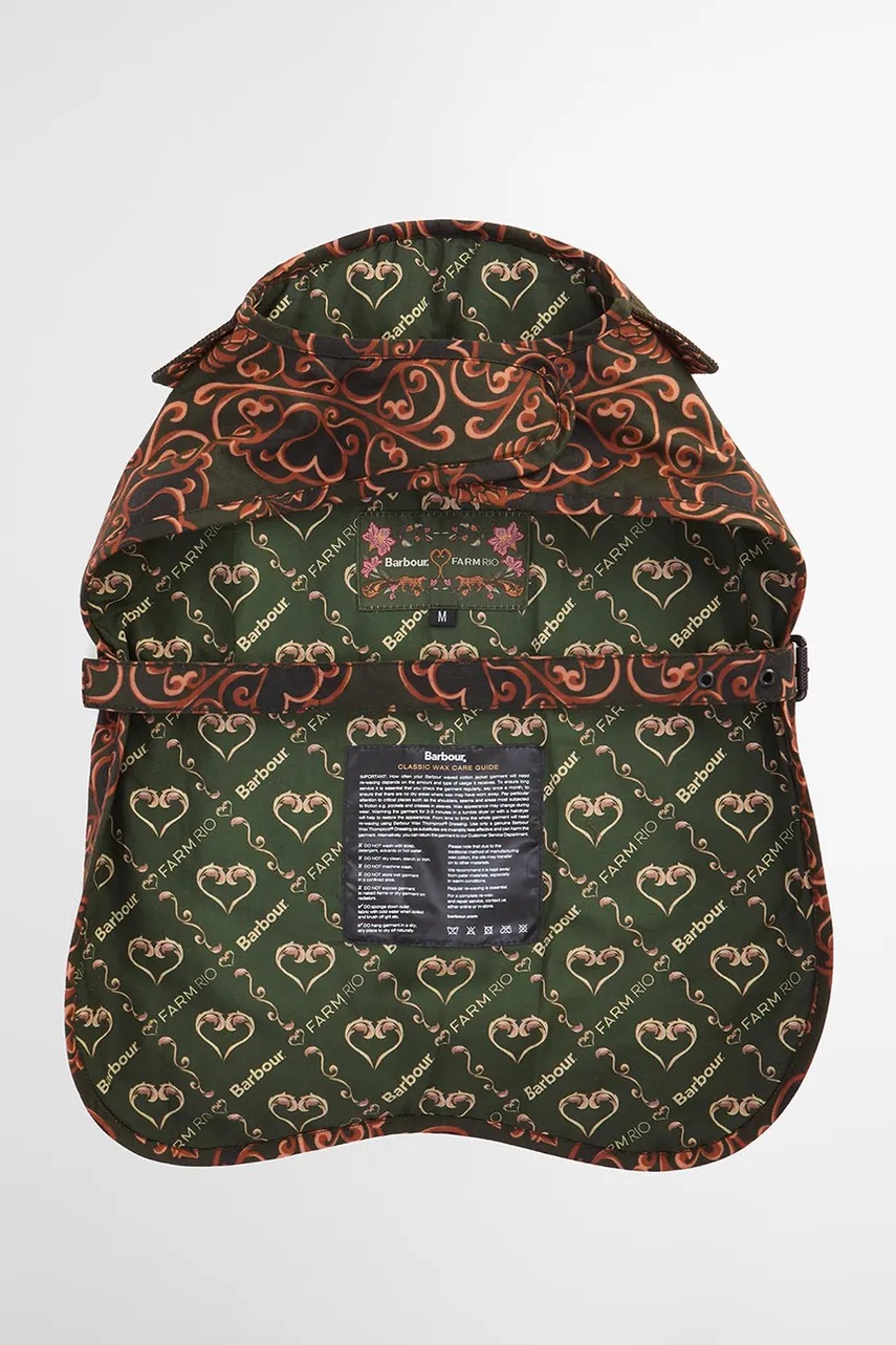 Παλτό σκύλου Barbour x Farm Rio φωτογραφία