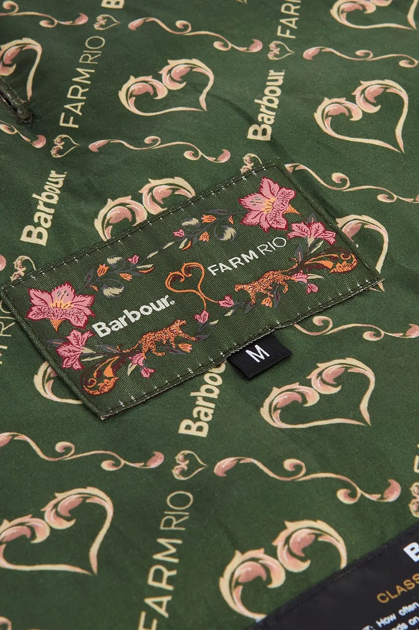 Παλτό σκύλου Barbour x Farm Rio φωτογραφία